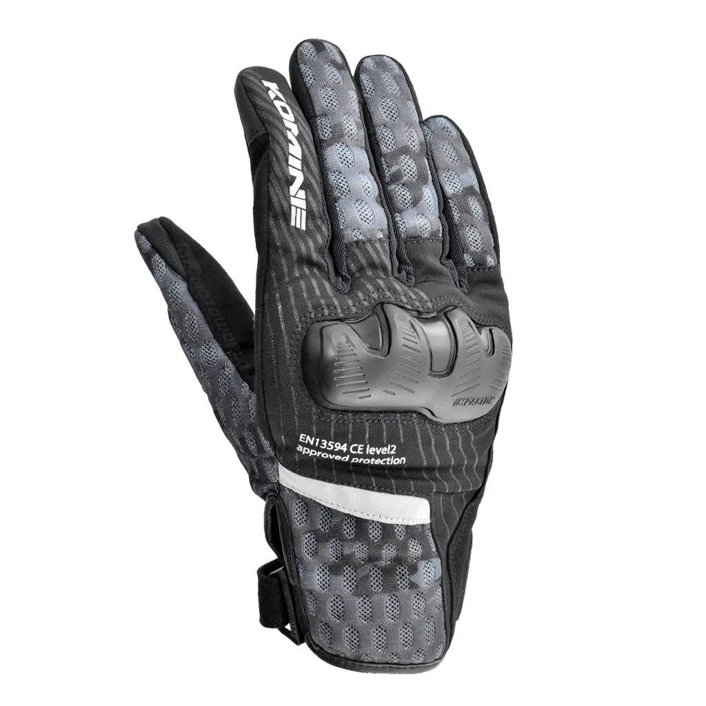 KOMINE GK-244 SUPREME PROTECT COOLING MOTORCYCLE M-GLOVES