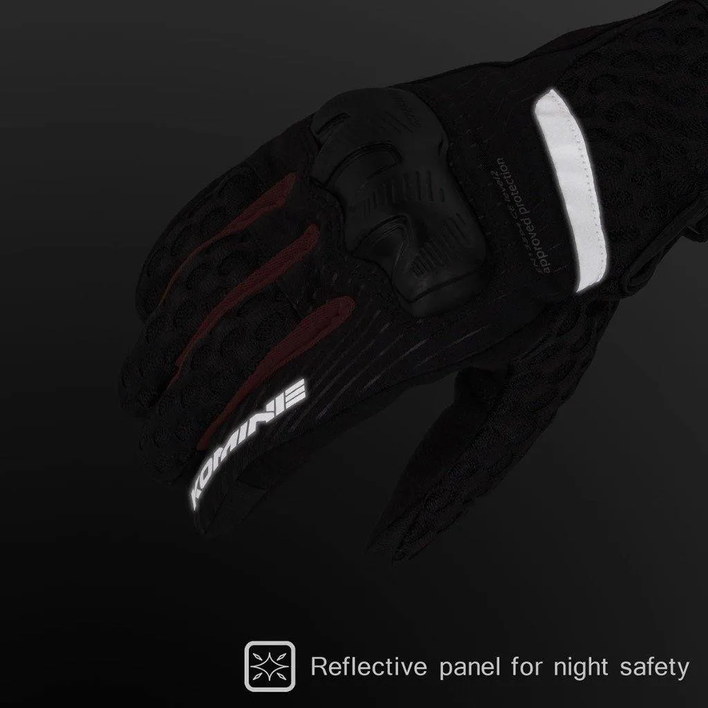 KOMINE GK-244 SUPREME PROTECT COOLING MOTORCYCLE M-GLOVES