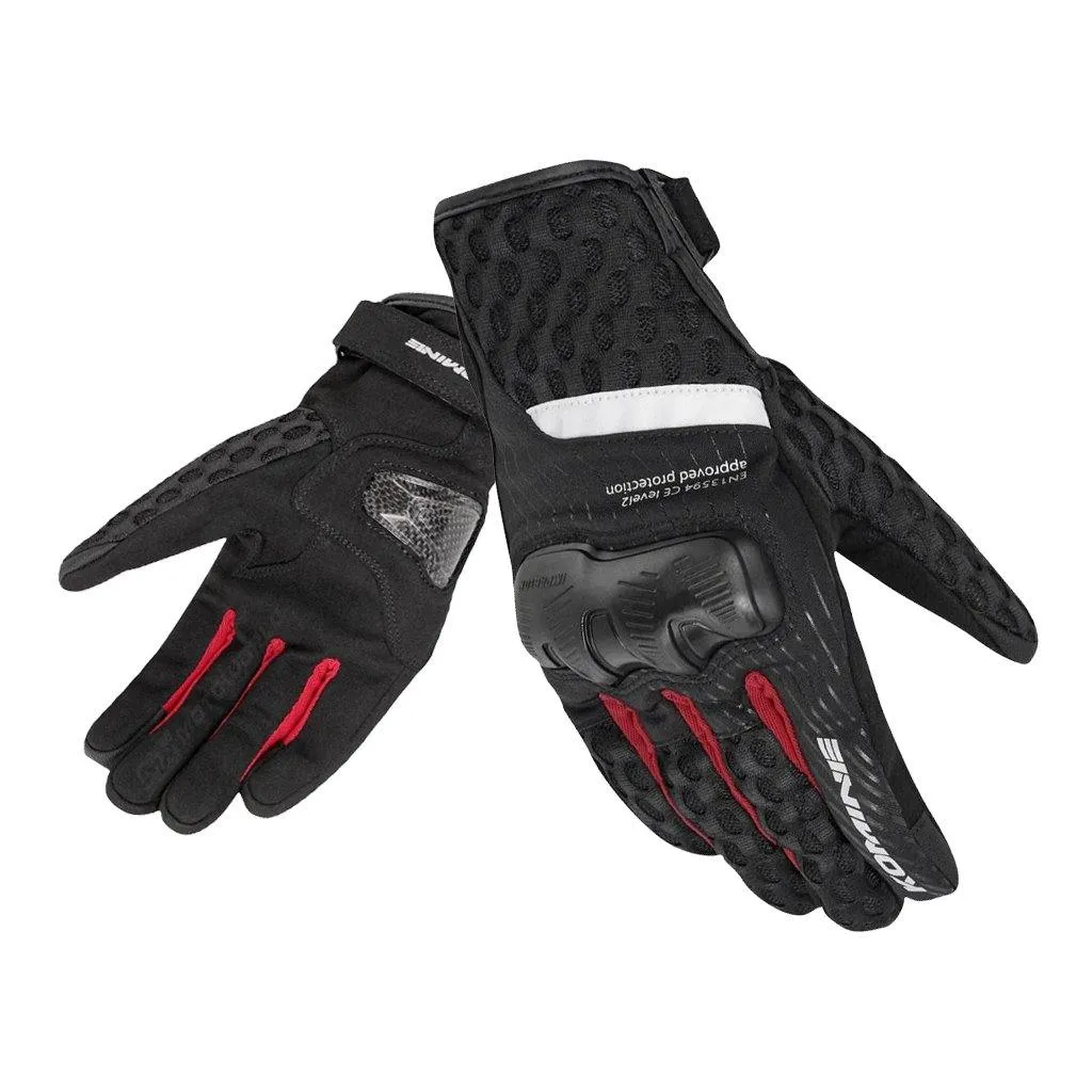 KOMINE GK-244 SUPREME PROTECT COOLING MOTORCYCLE M-GLOVES
