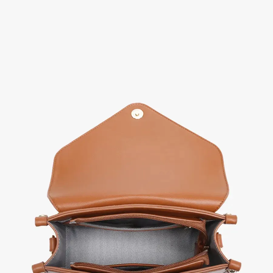 Lagos Envelope Sage Crossbody Clutch