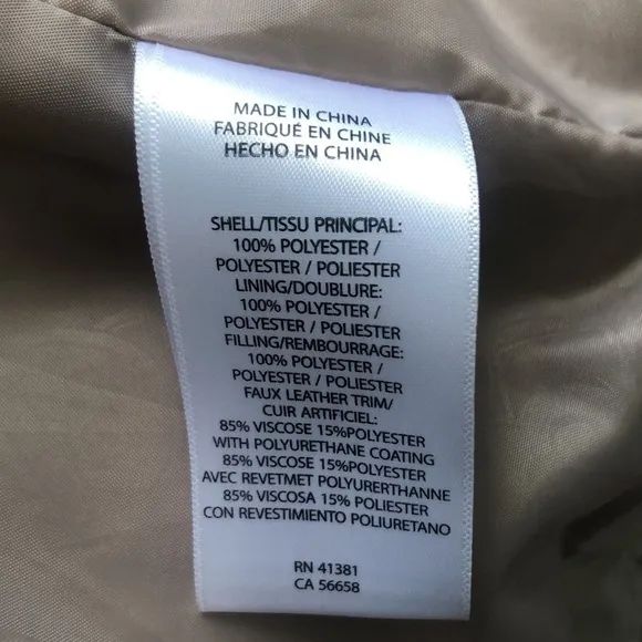 Lauren Ralph Lauren Petite Diamond-Quilted Jacket Size Medium