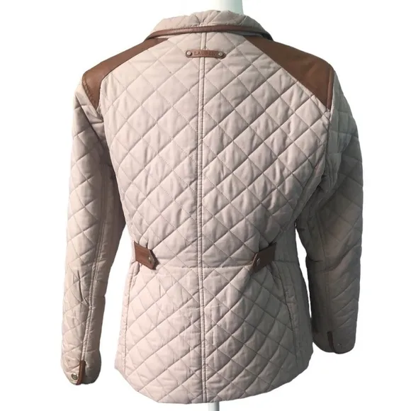 Lauren Ralph Lauren Petite Diamond-Quilted Jacket Size Medium