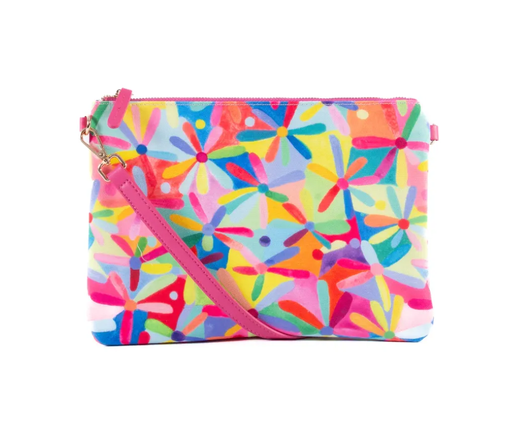 LDD-LCB-057 LG CROSSBODY DAISY