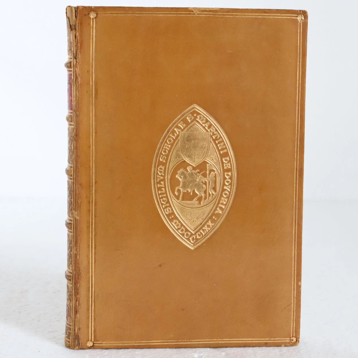 Leather Book: Lays of Ancient Rome with Ivry and the Armada by Lord Macaulay