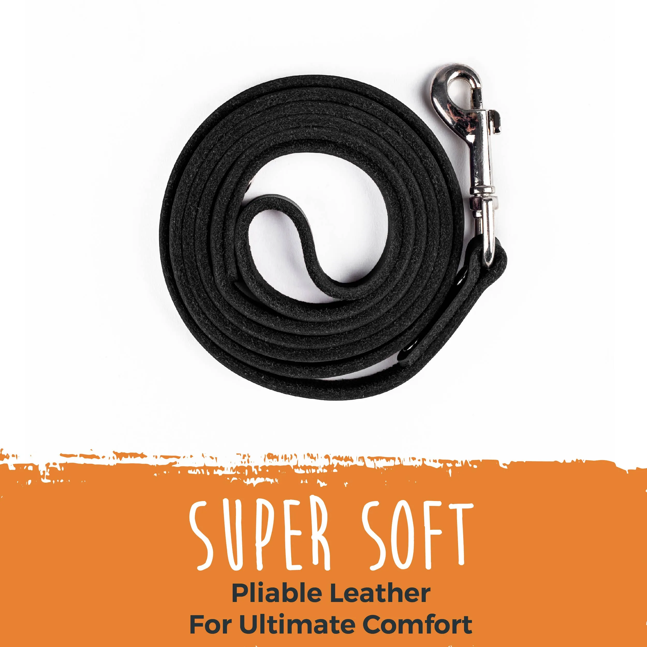 Leather Dog Leash (Distressed)