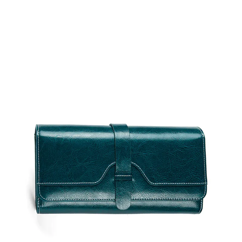 Leather Flap Wallet