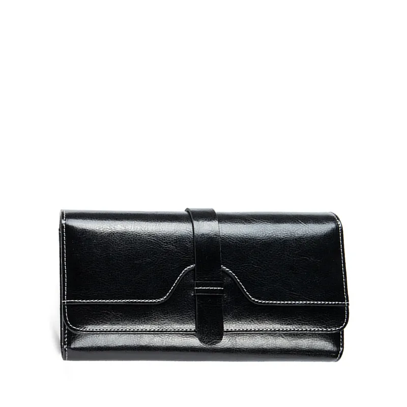Leather Flap Wallet