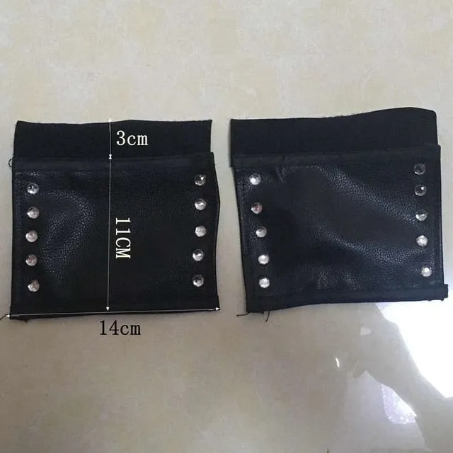 Leather Pushchair Armrest Case Protective Cover