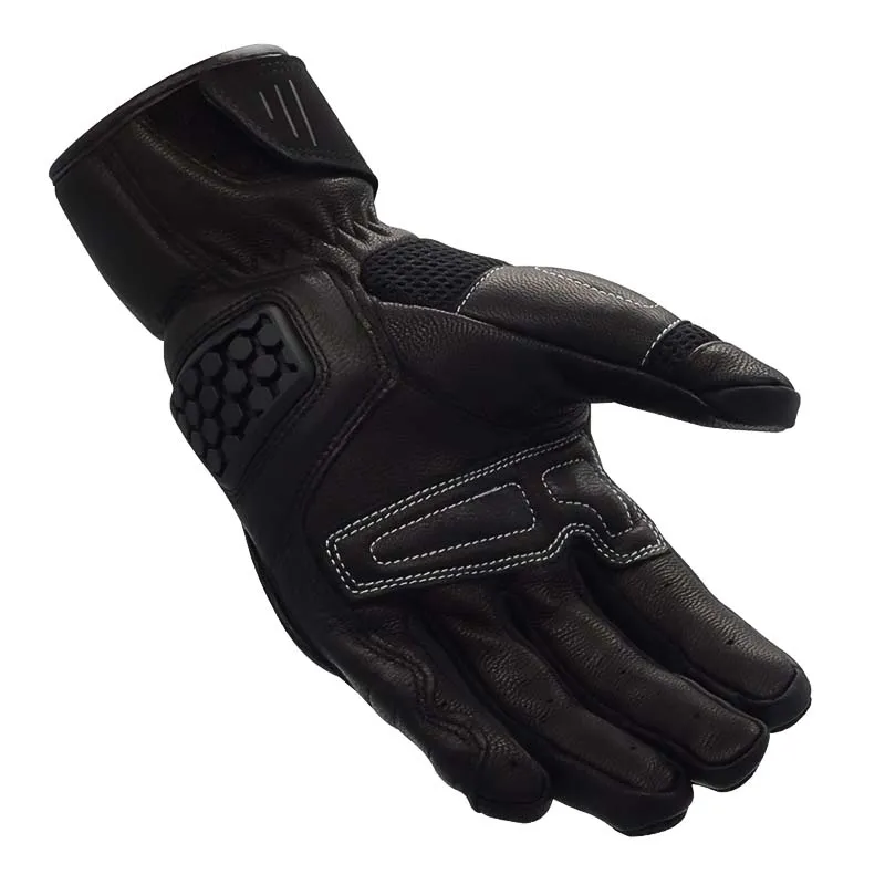 Leather Touch Screen Motorcycle Gloves | RDV03