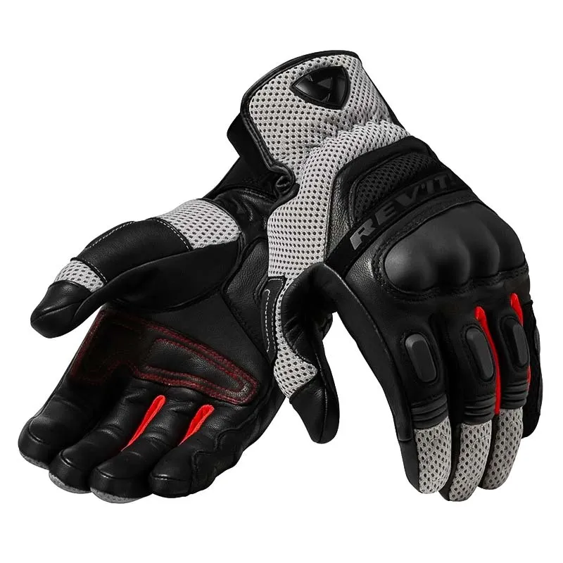 Leather Touch Screen Motorcycle Gloves | RDV03