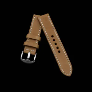 Leather Watch Strap, Sequoia 101 | Full Stitch