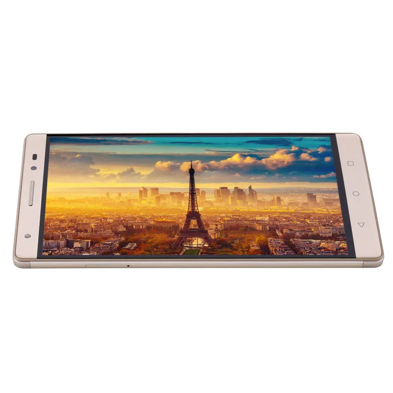 Lenovo Phab 2 Plus Android Smartphone - Android 6.0, 6.44 Inch FHD, 2xSIM, 4G, Octa-Core CPU, 3GB RAM, 13MP Dual-Cam (Gold)