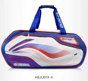 LI-NING Tournament Square Bag (ABJU013-4)White/ Blue Red