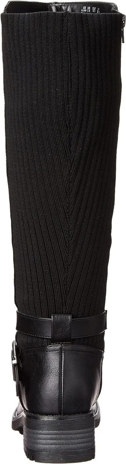 Lifestride Womens Karter Knee High Boot H7675M1 Black 7M