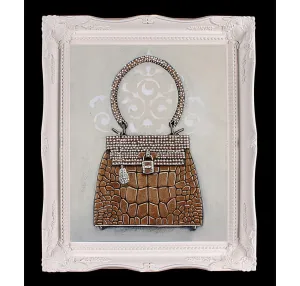 Limited Edition Hermès Kelly Sac-Bijou Giclée Painting