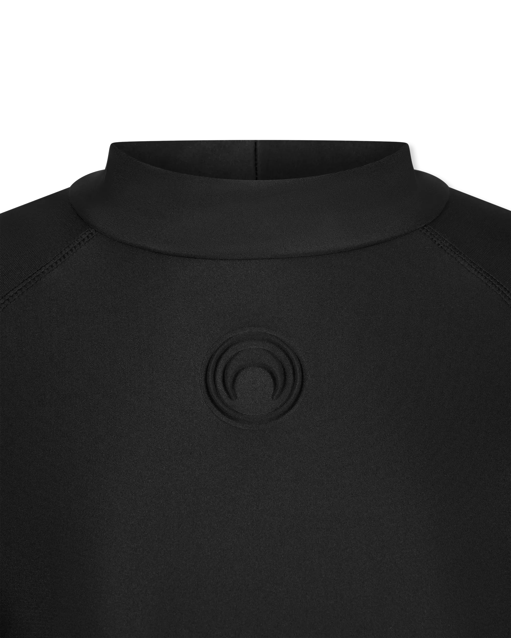 Logo-Embossed Stretch Top