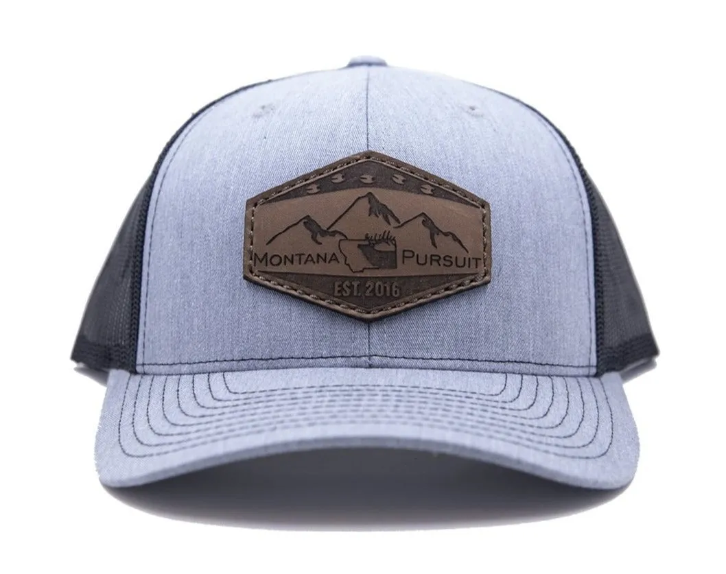 Logo Leather Patch Trucker