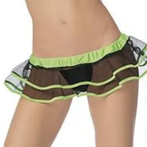 LOT OF 12 Escante Tulle‎ trimmed mini skirt