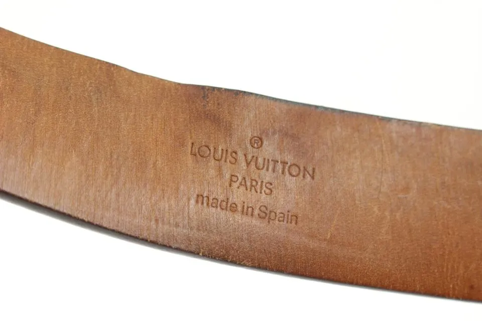 Louis Vuitton 75/30 Damier Ebene Belt 3LV325V