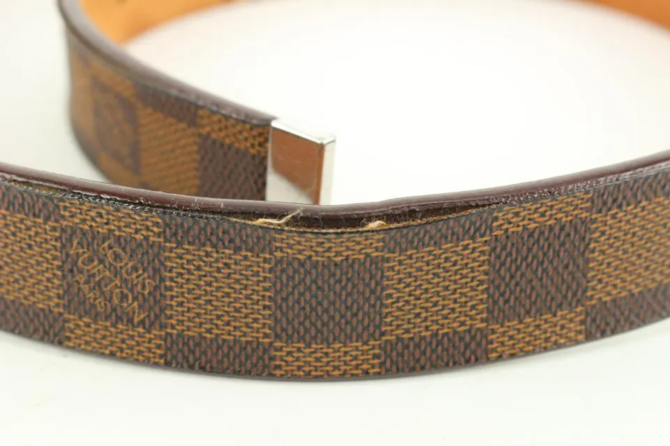 Louis Vuitton 75/30 Damier Ebene Belt 3LV325V