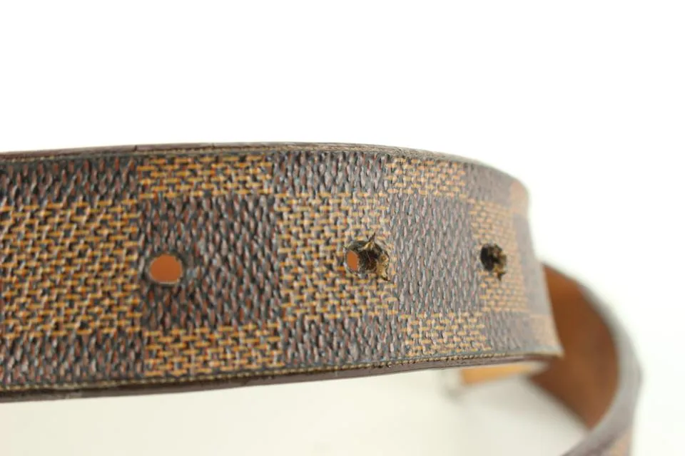 Louis Vuitton 75/30 Damier Ebene Belt 3LV325V