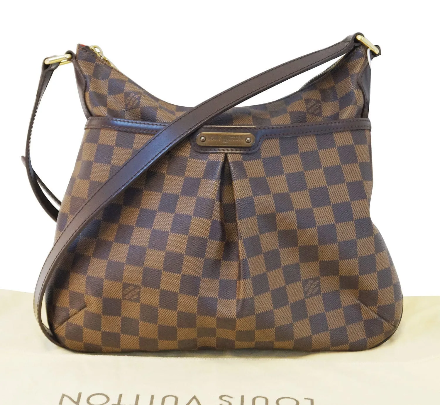 LOUIS VUITTON Damier Ebene Bloomsbury Pm Shoulder Bag