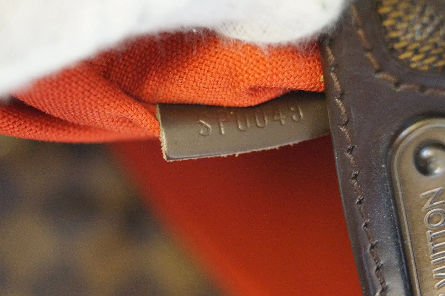 LOUIS VUITTON Damier Ebene Bloomsbury Pm Shoulder Bag