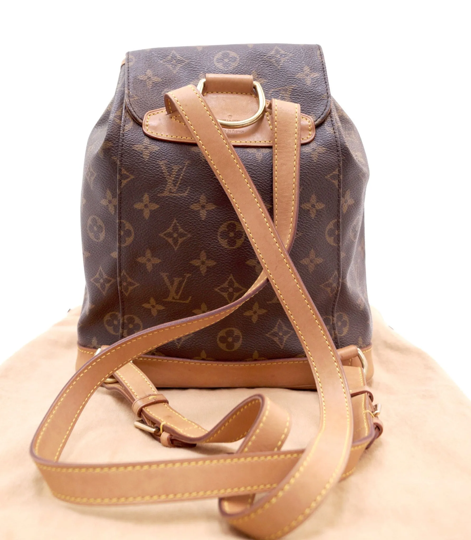 LOUIS VUITTON Monogram Montsouris MM Backpack