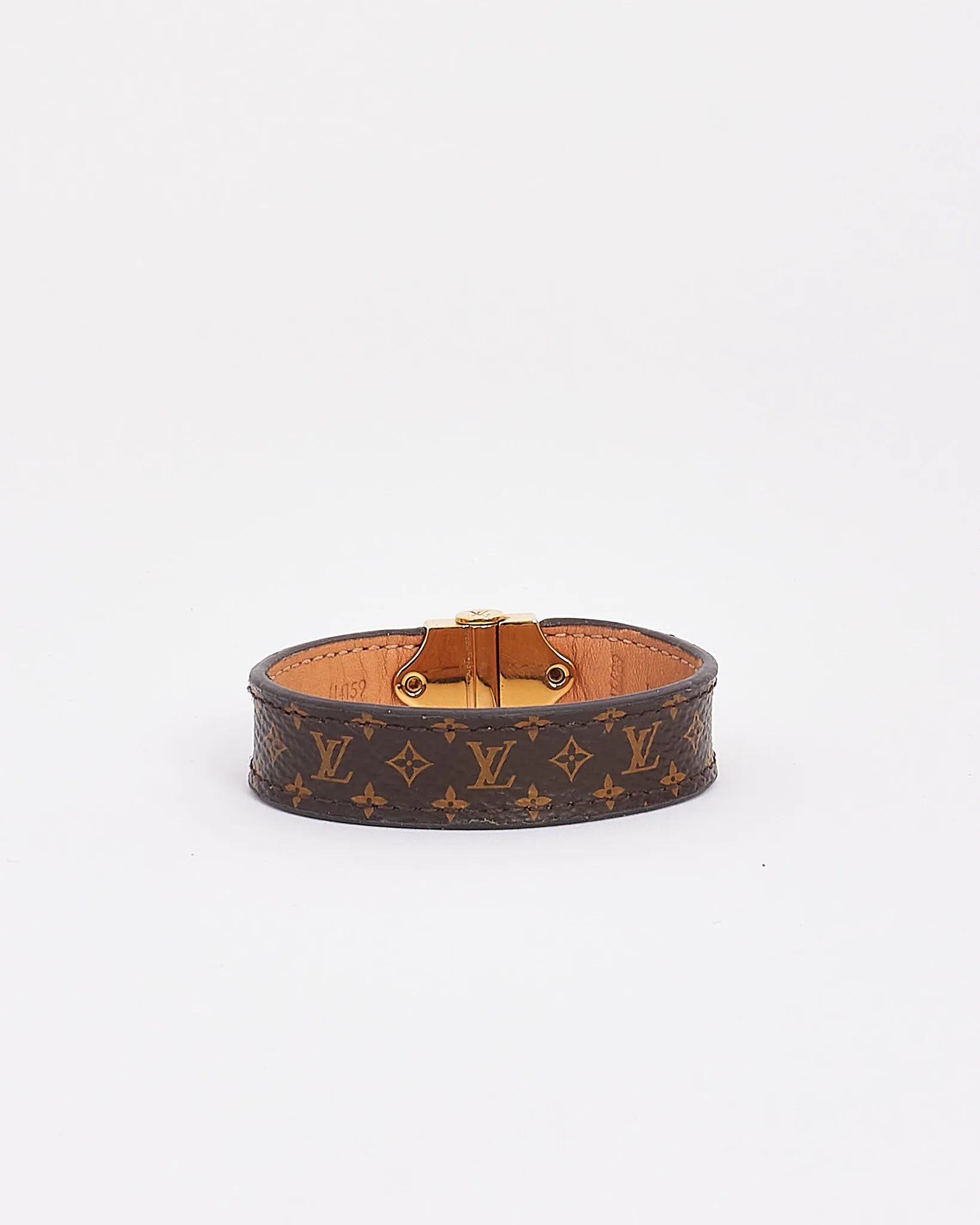 Louis Vuitton Monogram Nano Logo Coated Canvas Spirit Bracelet