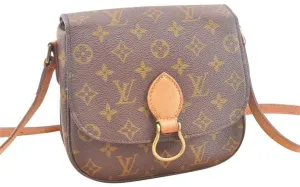 Louis Vuitton Monogram Saint Cloud MM OldModel Shoulder Bag LV 51514 AB196