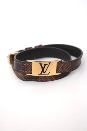 Louis Vuitton "Sign It" Damier Bracelet