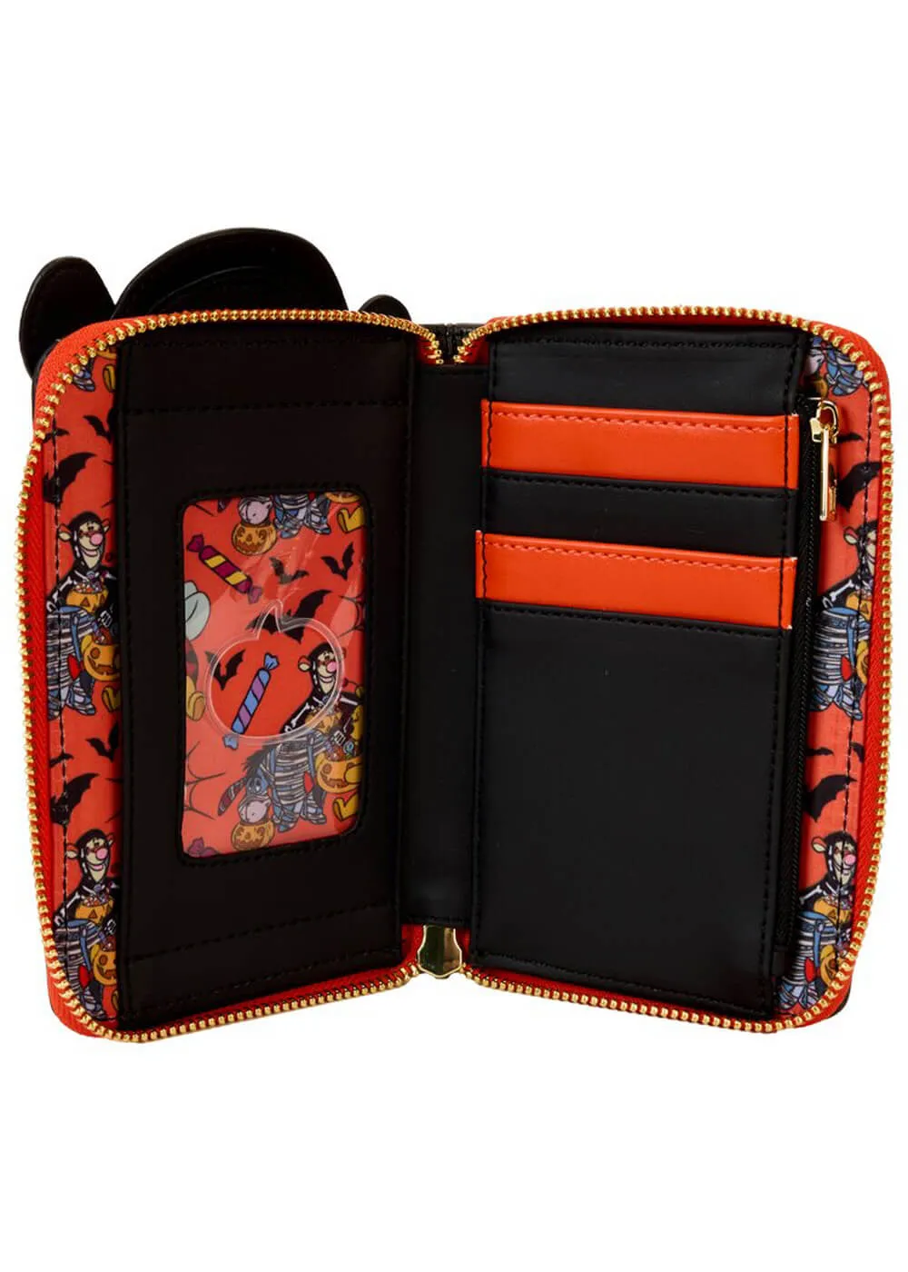 Loungefly Disney Winnie The Pooh Skeleton Tigger Wallet Black