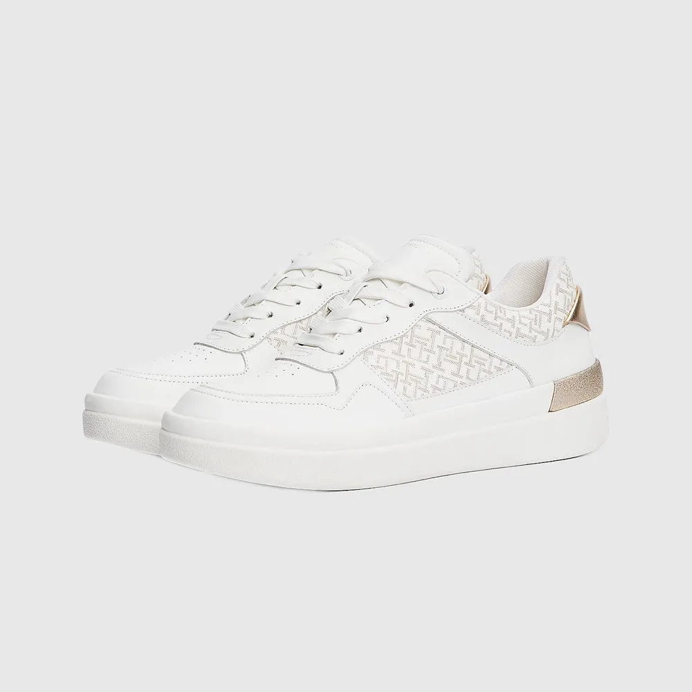 Lux Court Sneaker - White Multi