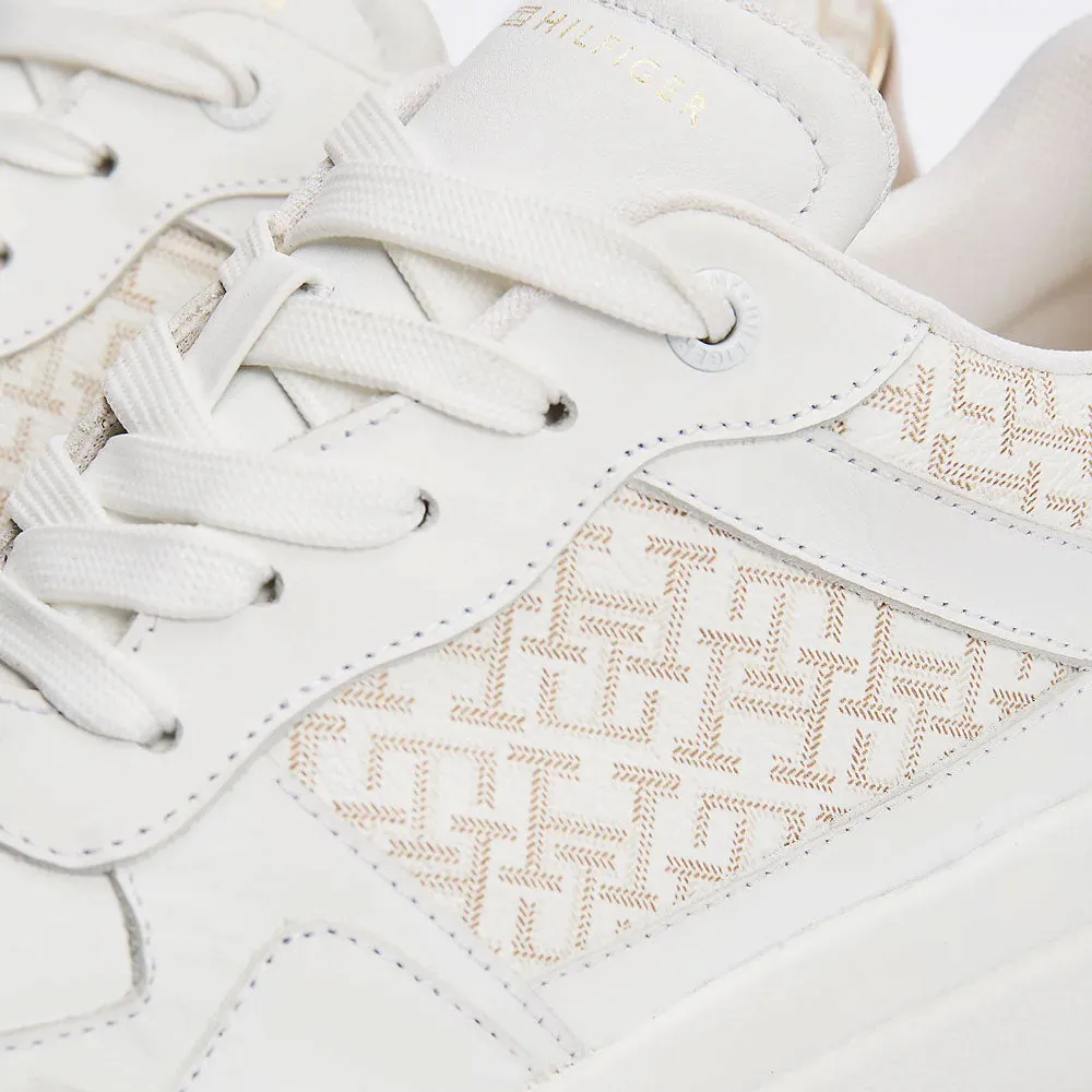 Lux Court Sneaker - White Multi