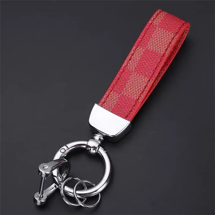 LuxKey Leather Keychain