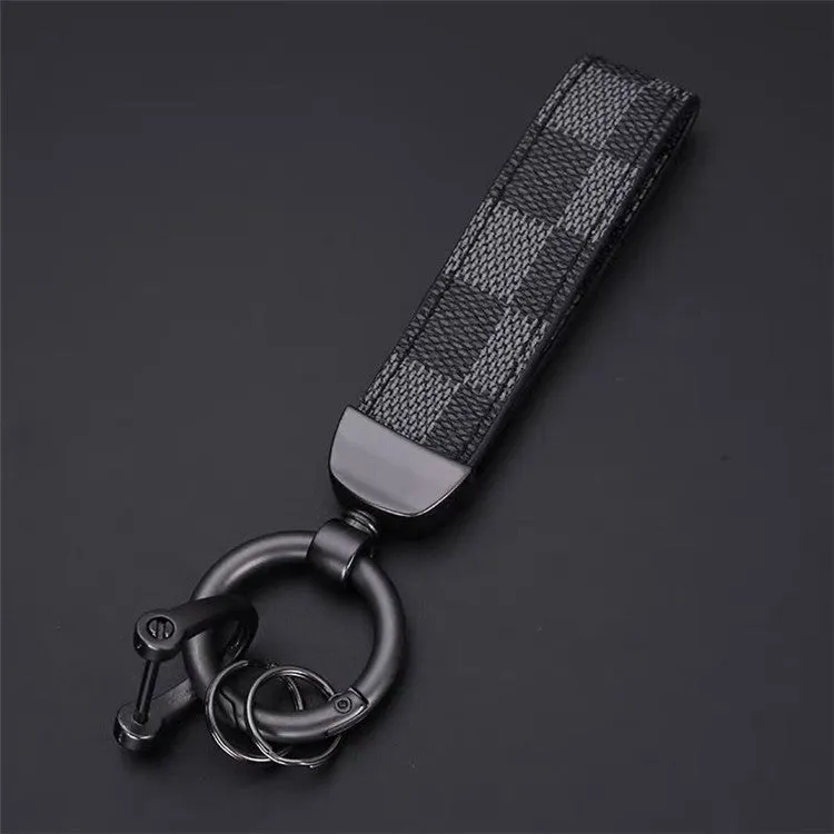 LuxKey Leather Keychain