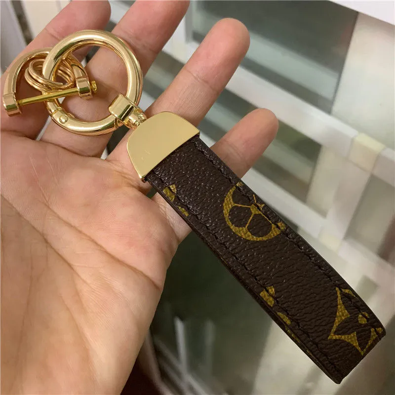 LuxKey Leather Keychain