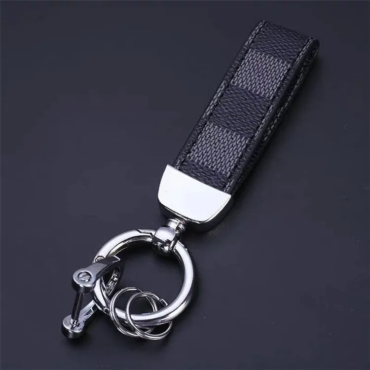 LuxKey Leather Keychain