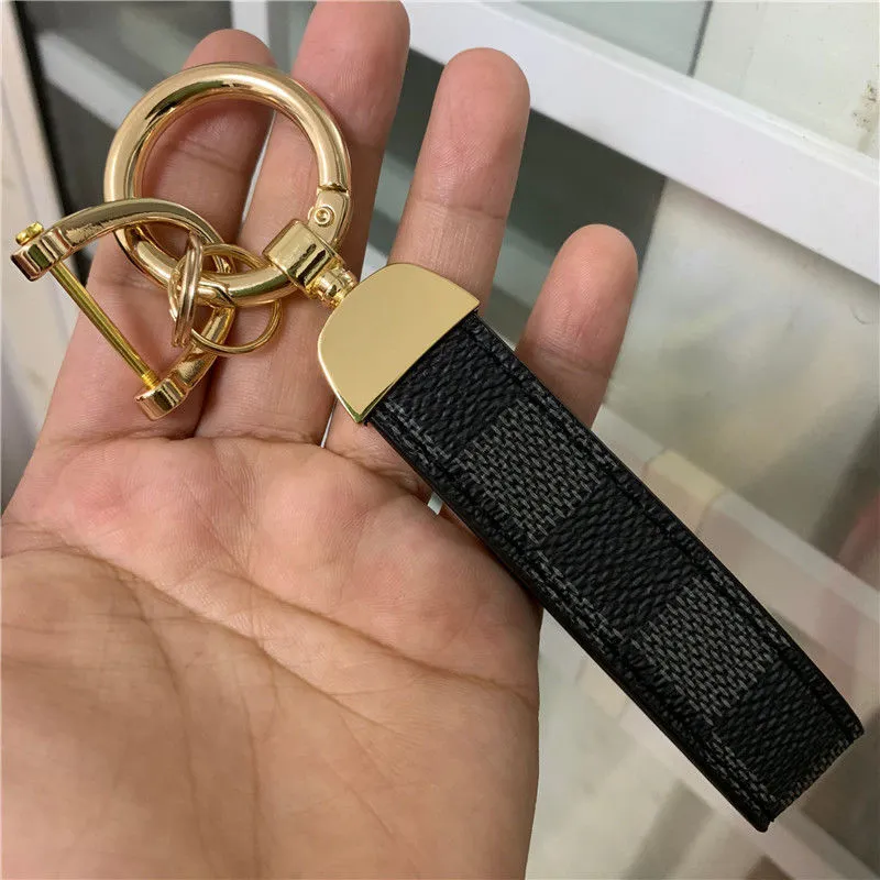 LuxKey Leather Keychain