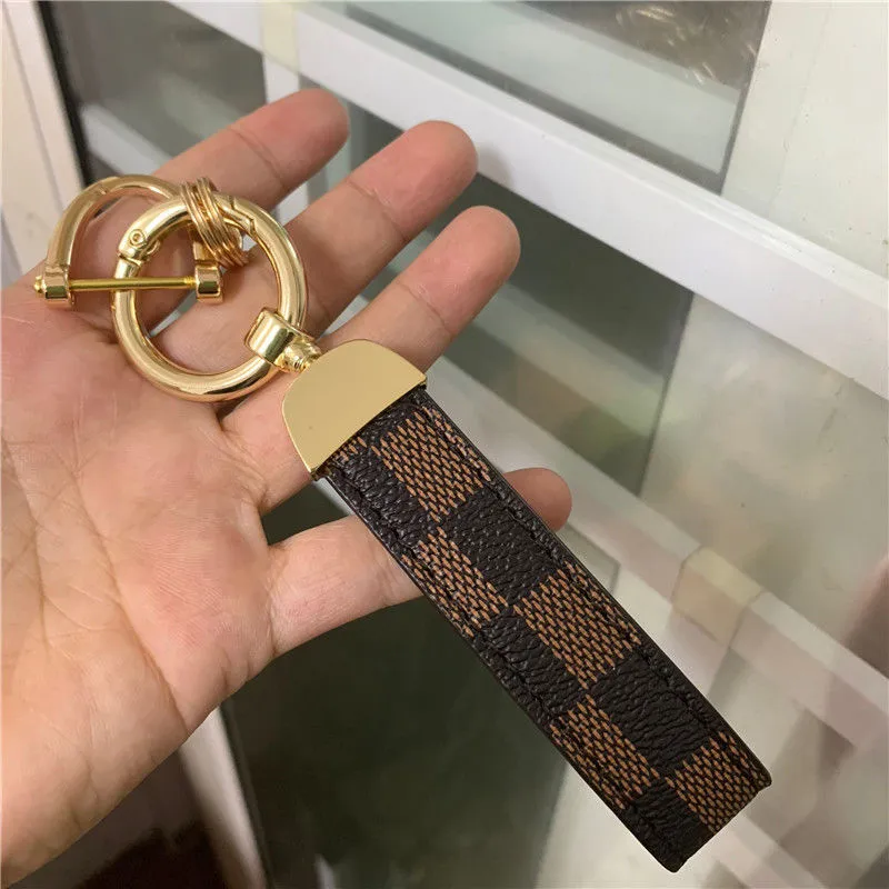 LuxKey Leather Keychain