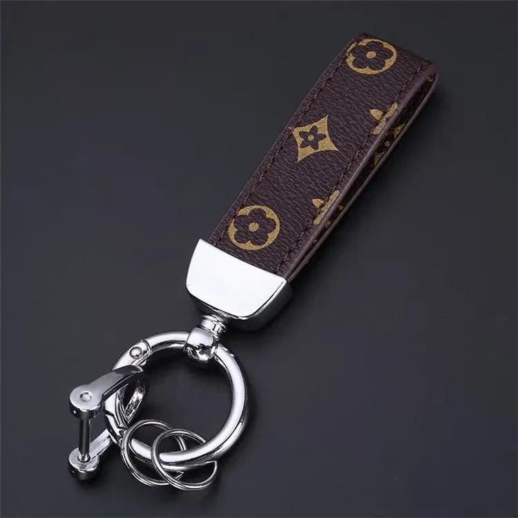 LuxKey Leather Keychain