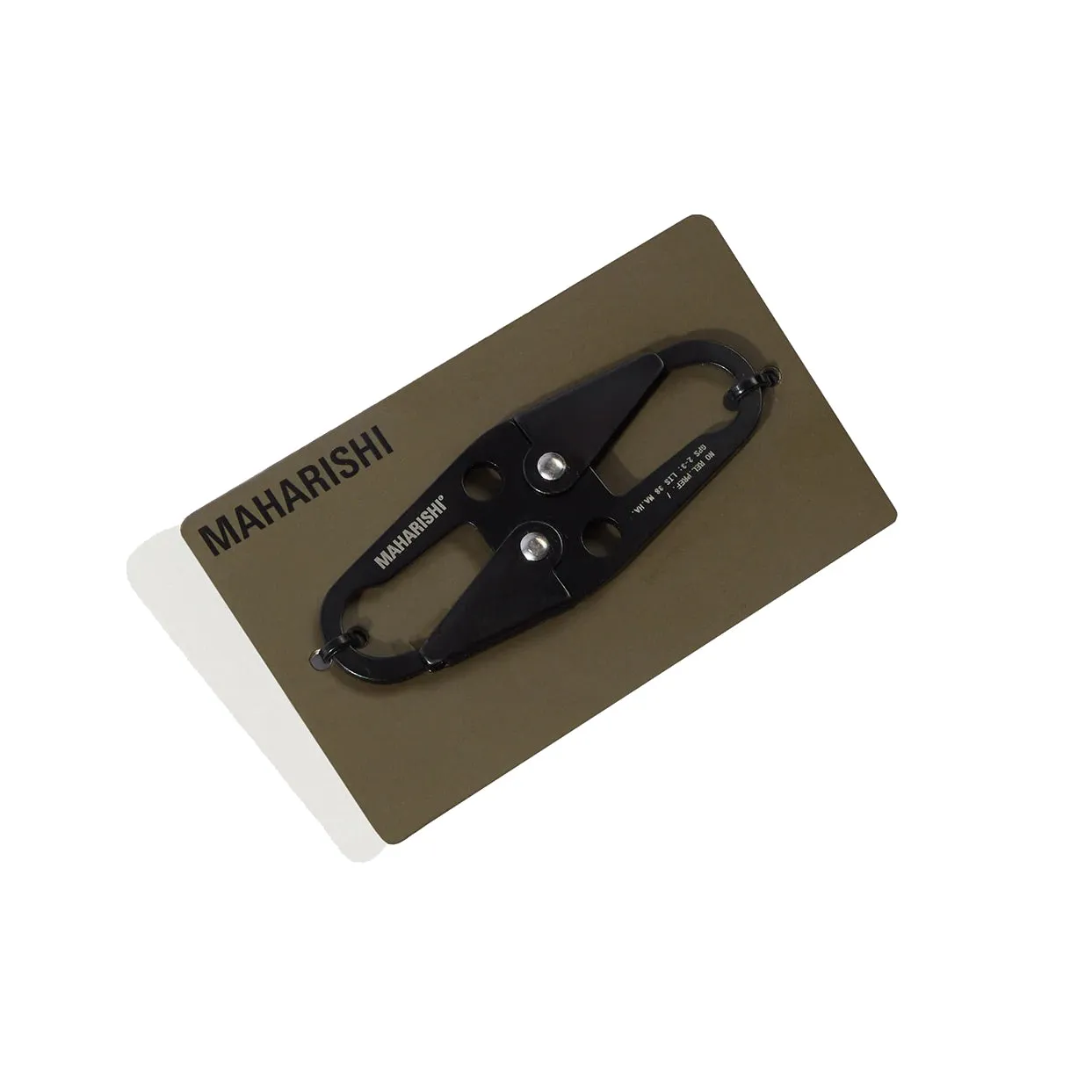 Maharishi Key Clip Black Large Core