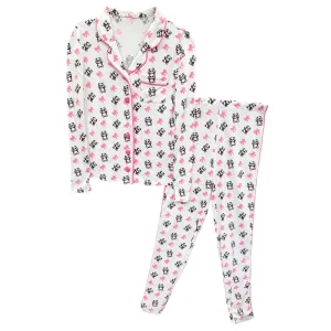 Maia Panda Bows Pajama Set