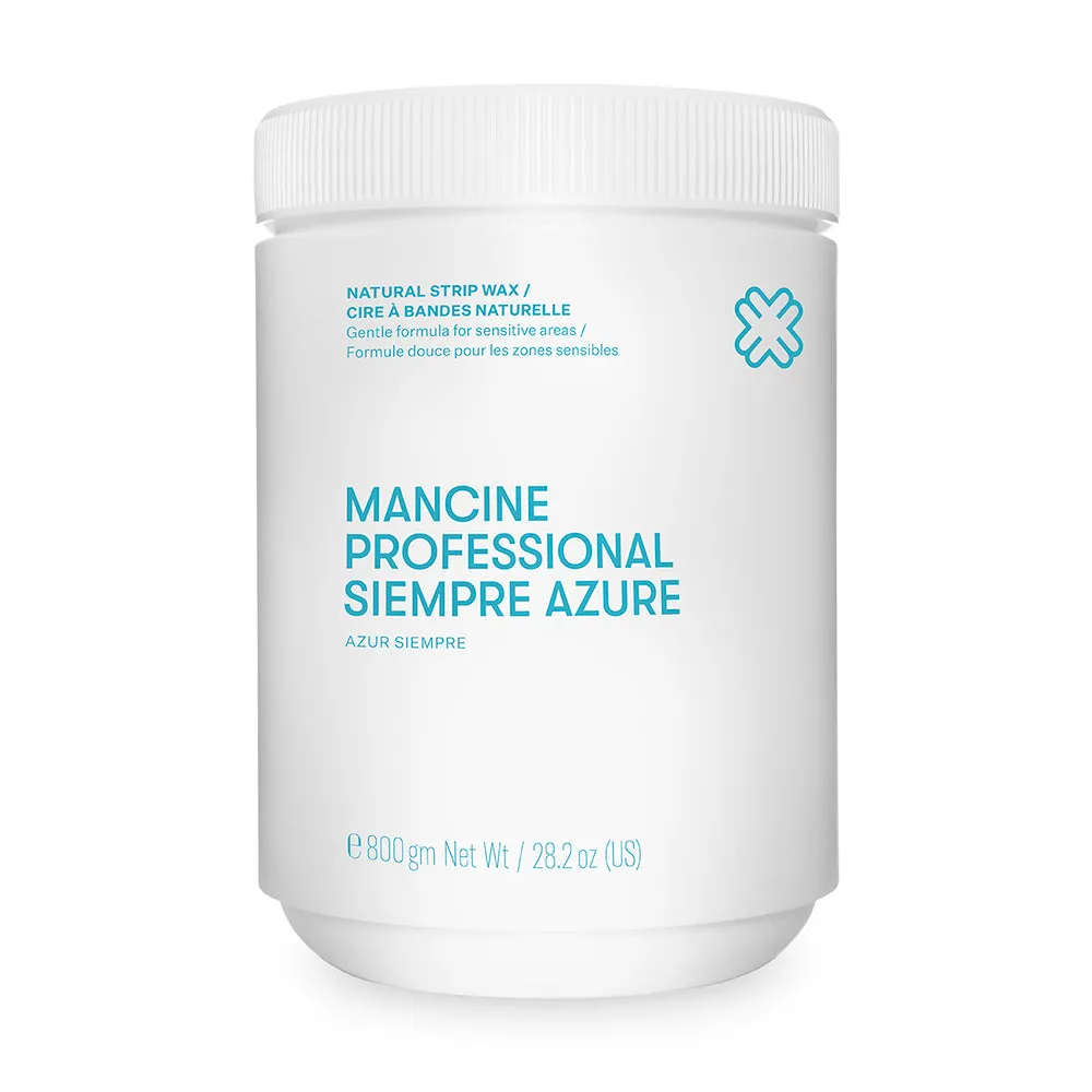 Mancine Strip Wax: Siempre Azure (28.2oz)