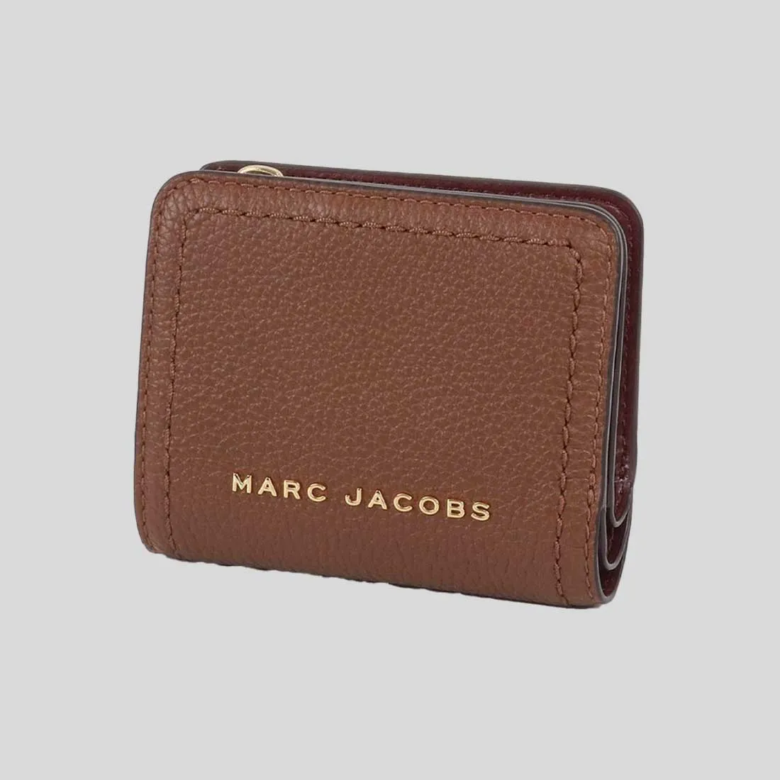 MARC JACOBS Groove Mini Compact Wallet Cognac RB-S101L01SP21