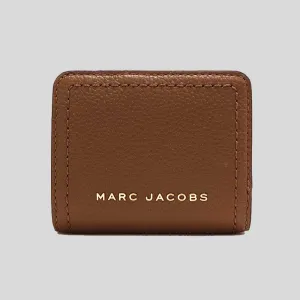 MARC JACOBS Groove Mini Compact Wallet Cognac RB-S101L01SP21