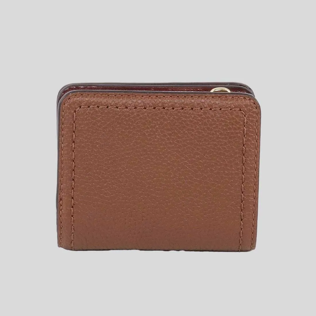 MARC JACOBS Groove Mini Compact Wallet Cognac RB-S101L01SP21