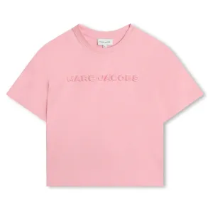 Marc Jacobs Logo Tee Shirt - Pink