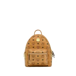 MCM Women's Stark Side Studs Backpack in Visetos