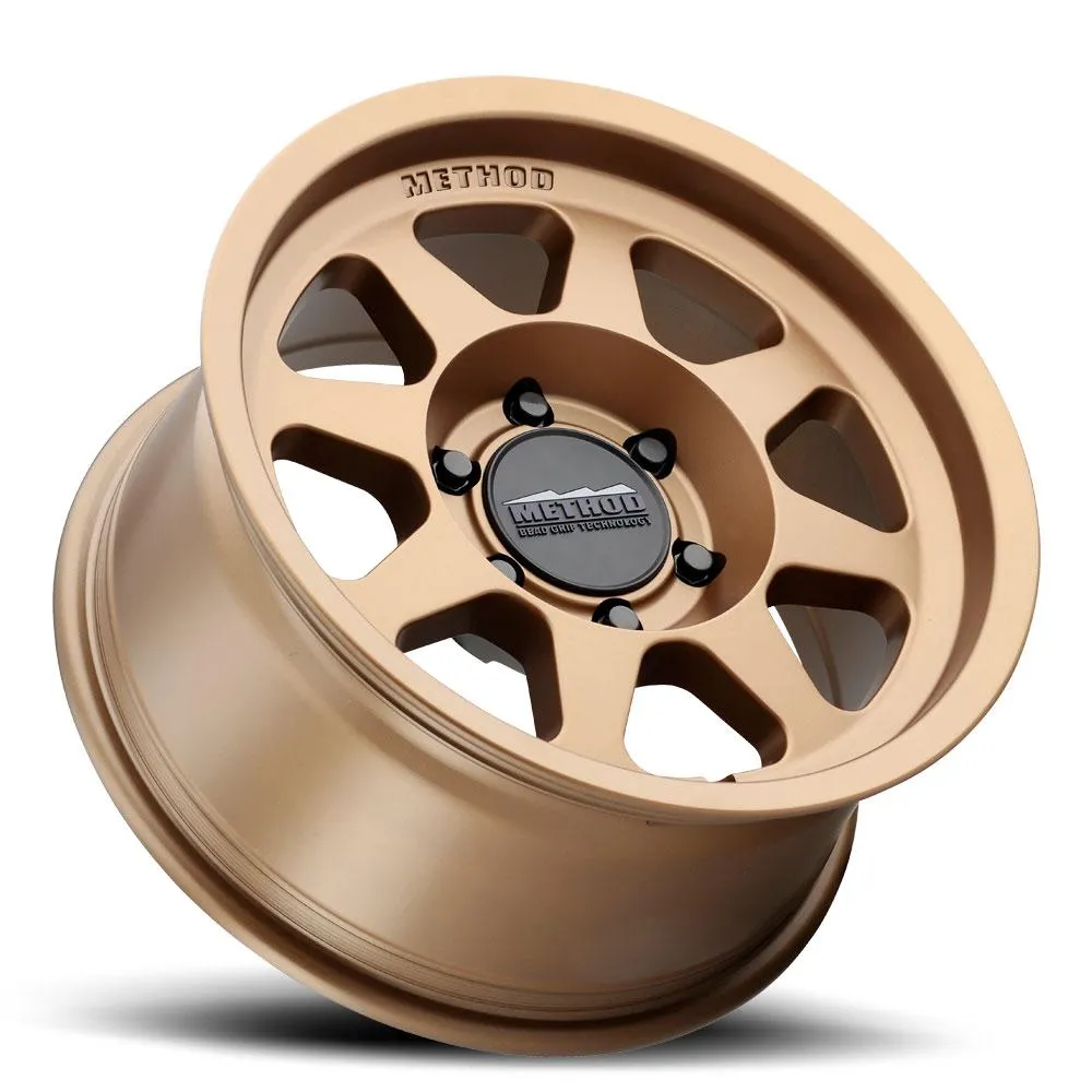 Method MR701 17x9 -12mm Offset 6x5.5 106.25mm CB Method Bronze Wheel